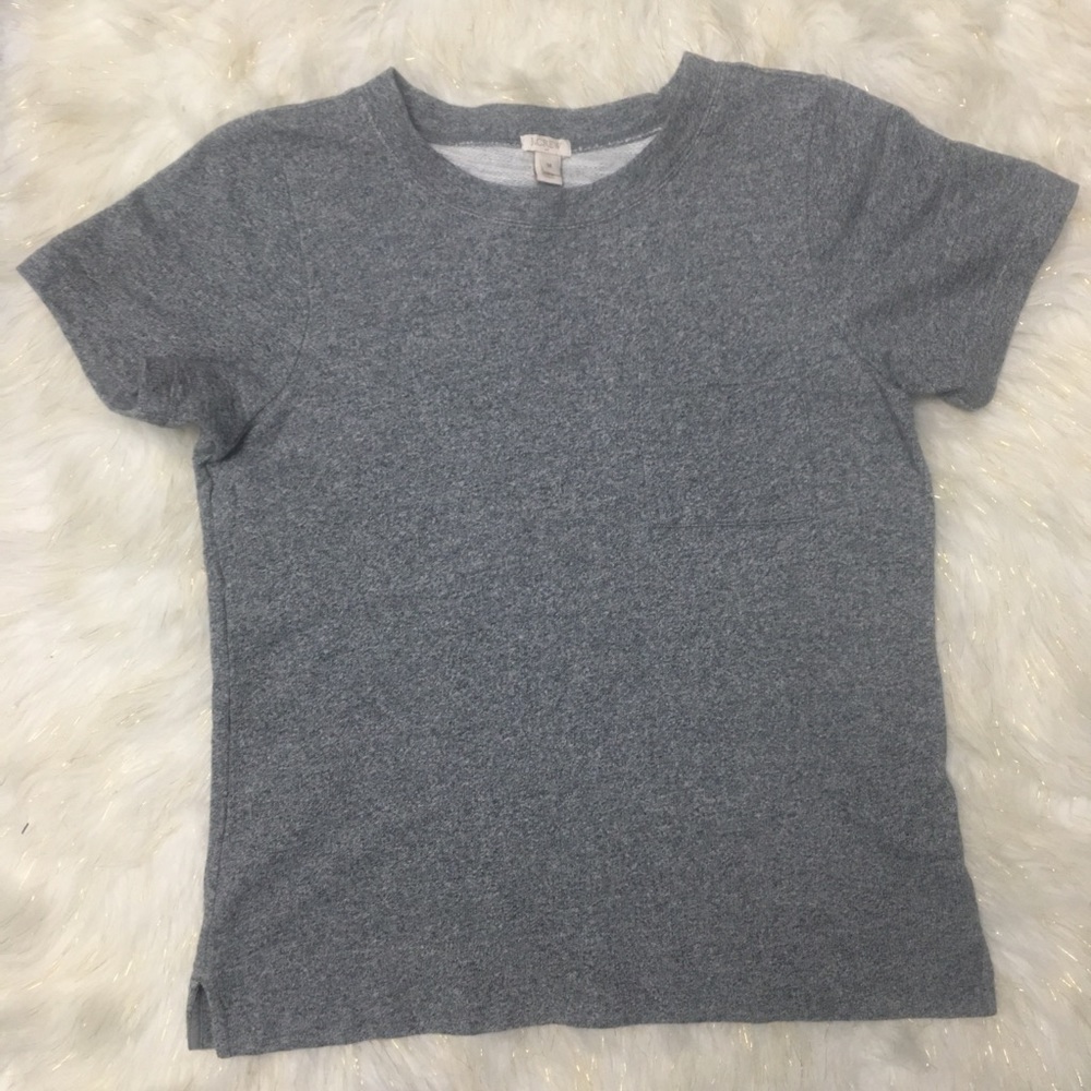 J Crew short sleeve sweatshirt size medium
